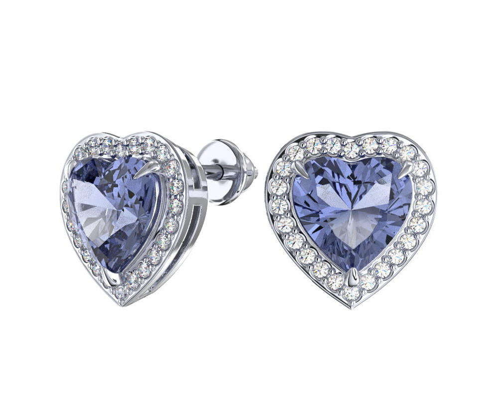 Серьги пусеты 6101666-05795