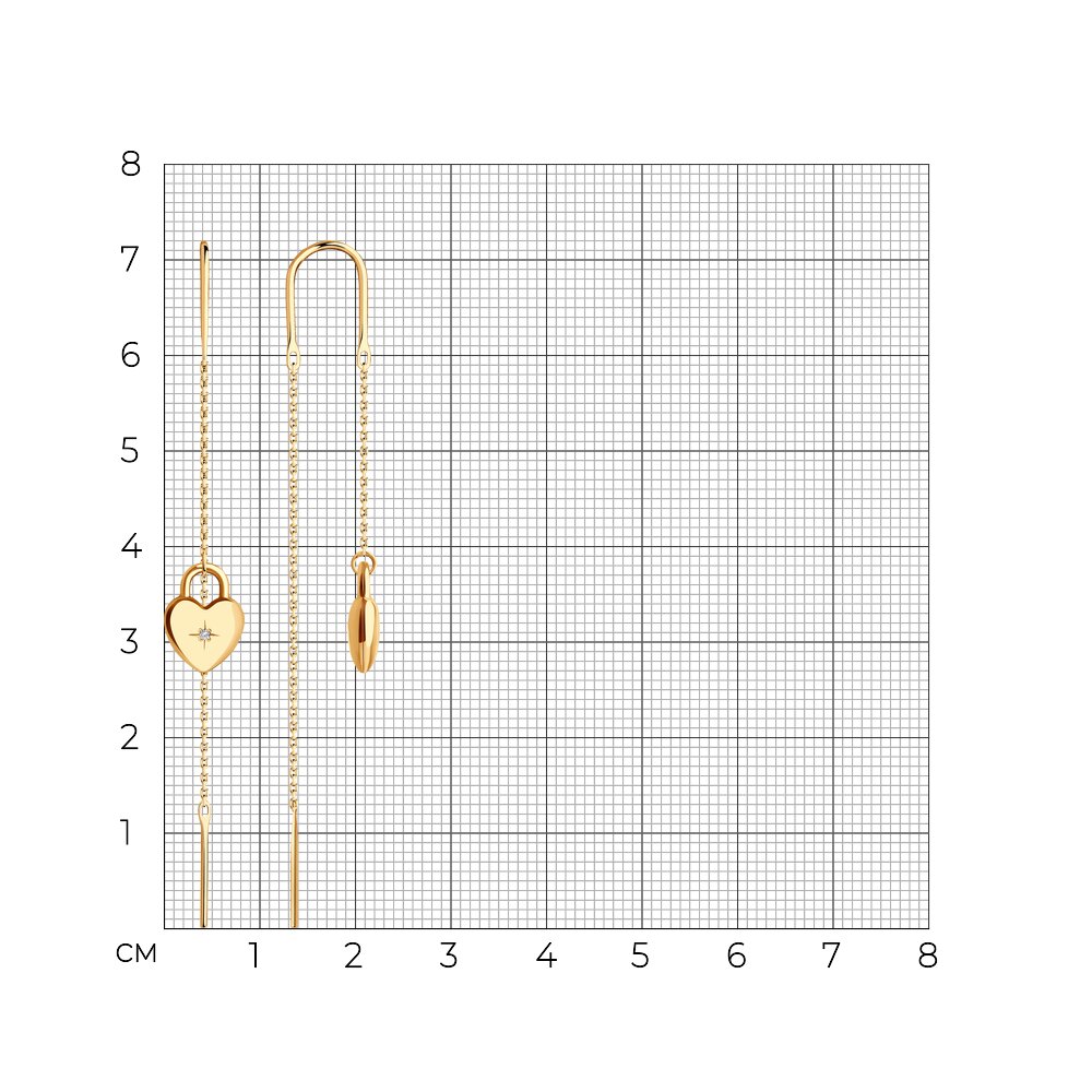 Серьги 0200333