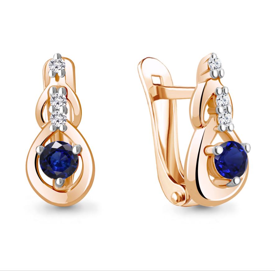 Серьги 49419АБ.1