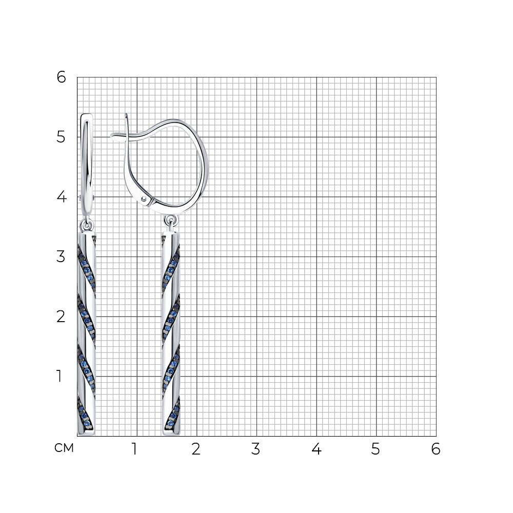 Серьги 94-121-02187-1