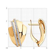 Серьги 93-120-00425-1