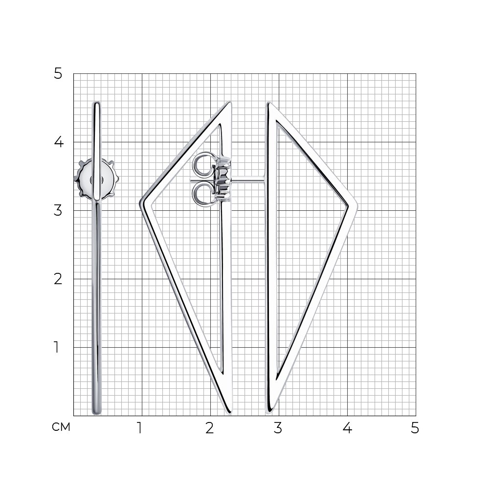 Серьги 94024081