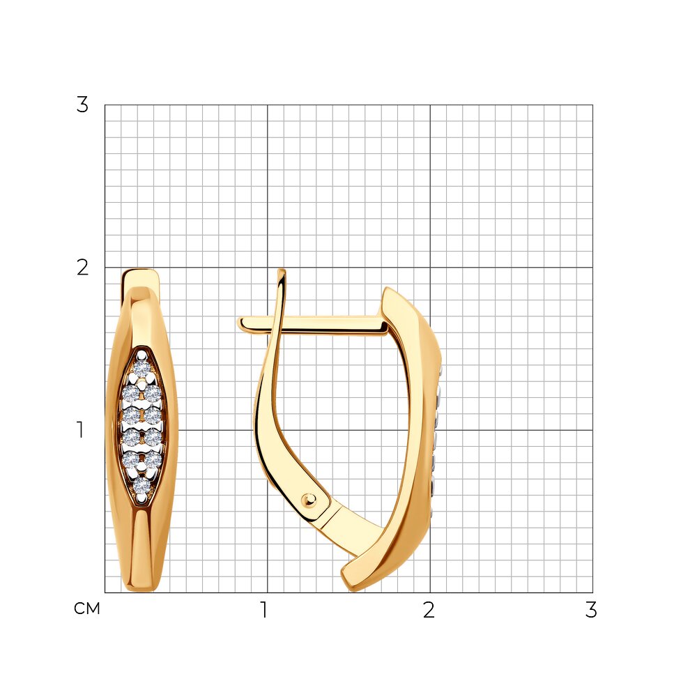 Серьги 0200449