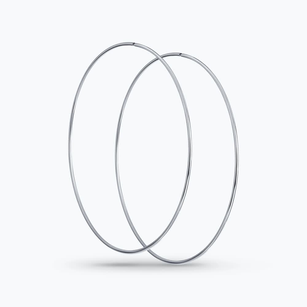 Серьги конго 94140049 d 50мм