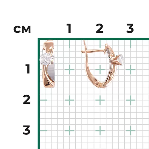 Серьги 02-4298-00-501-1111-38