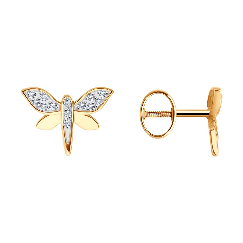 Серьги пусеты 0200432