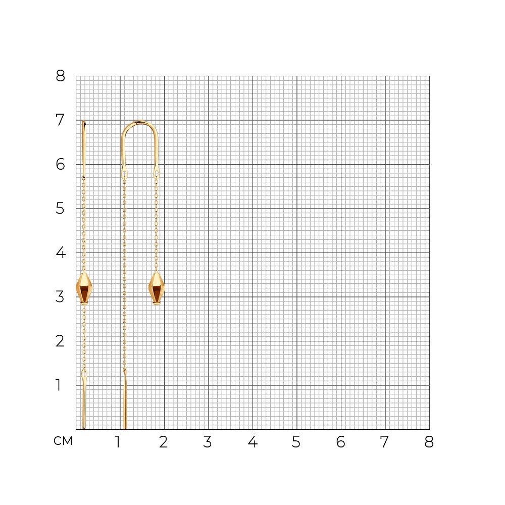 Серьги 0200417