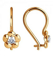 Серьги детские 31-120-01487-1