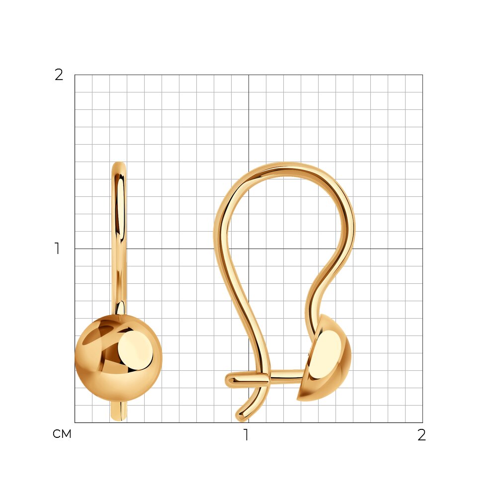 Серьги детские 020020