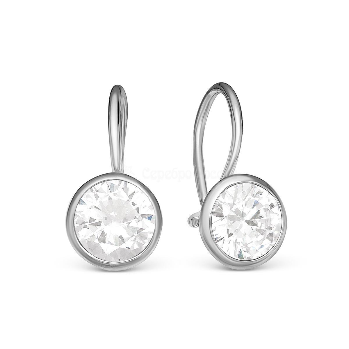 Серьги дс-001 Бесцветн