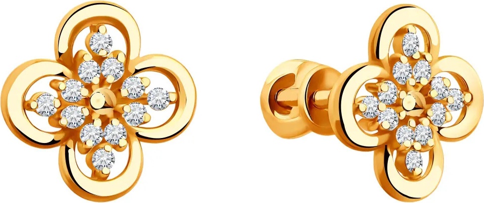 Серьги пусеты с5545