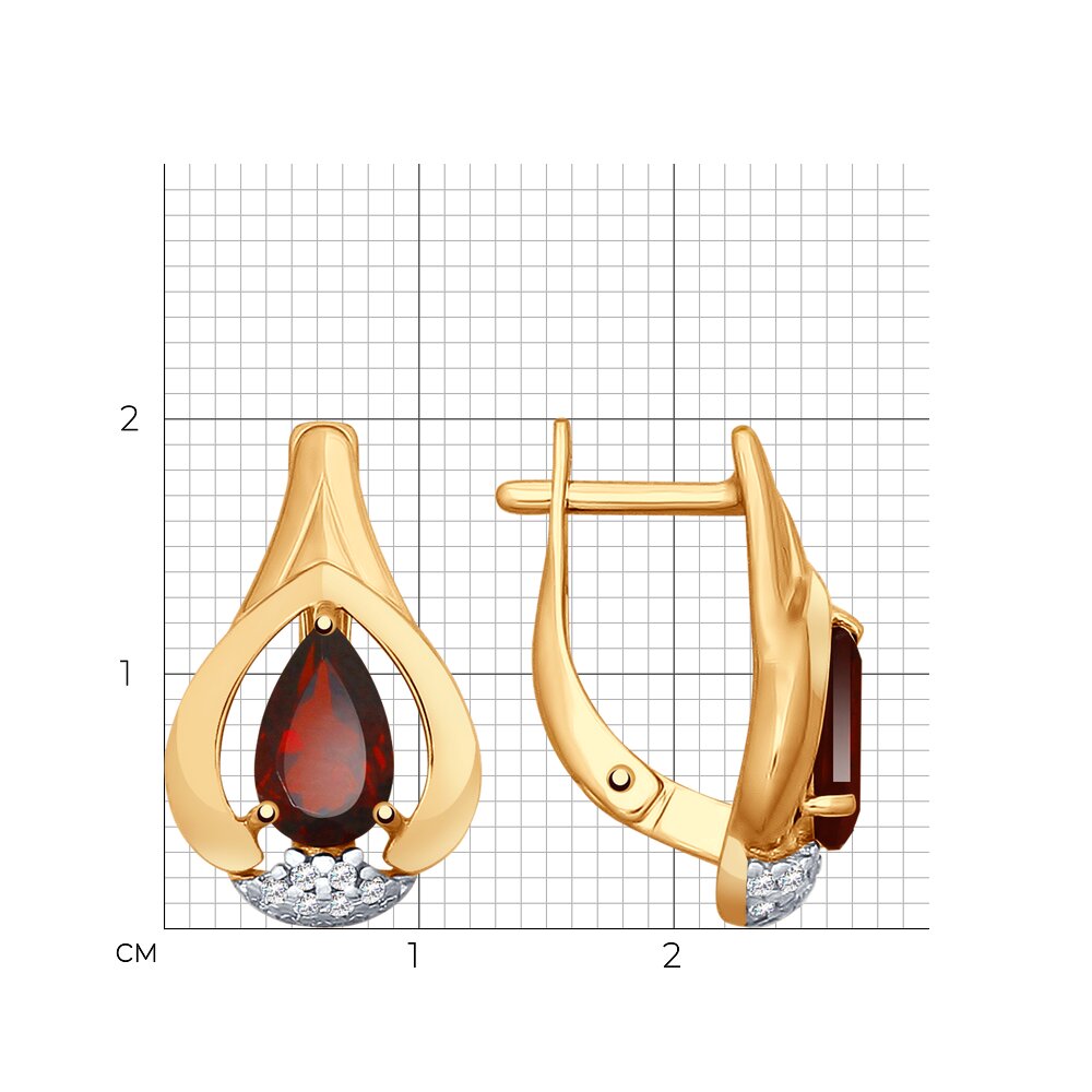 Серьги 92021639