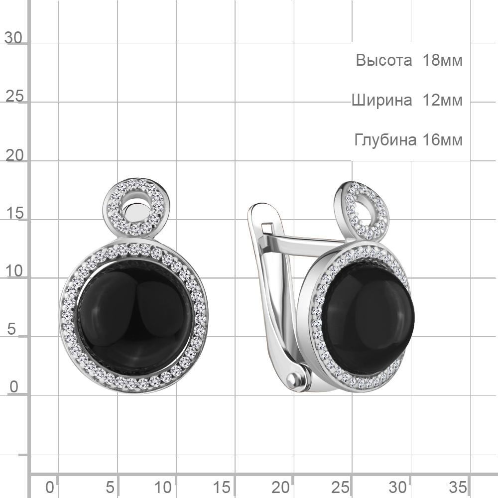 Серьги 4449017А.5