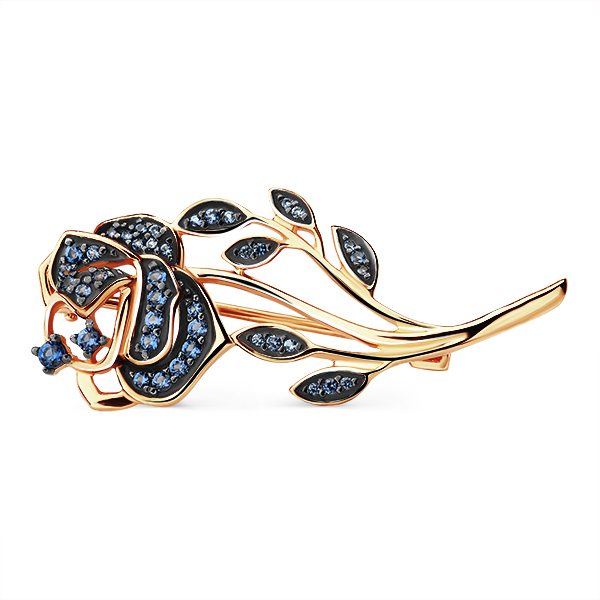 Брошь 154022G111л-7-1