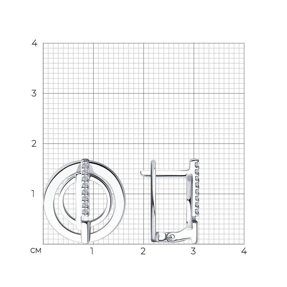 Серьги 94023896