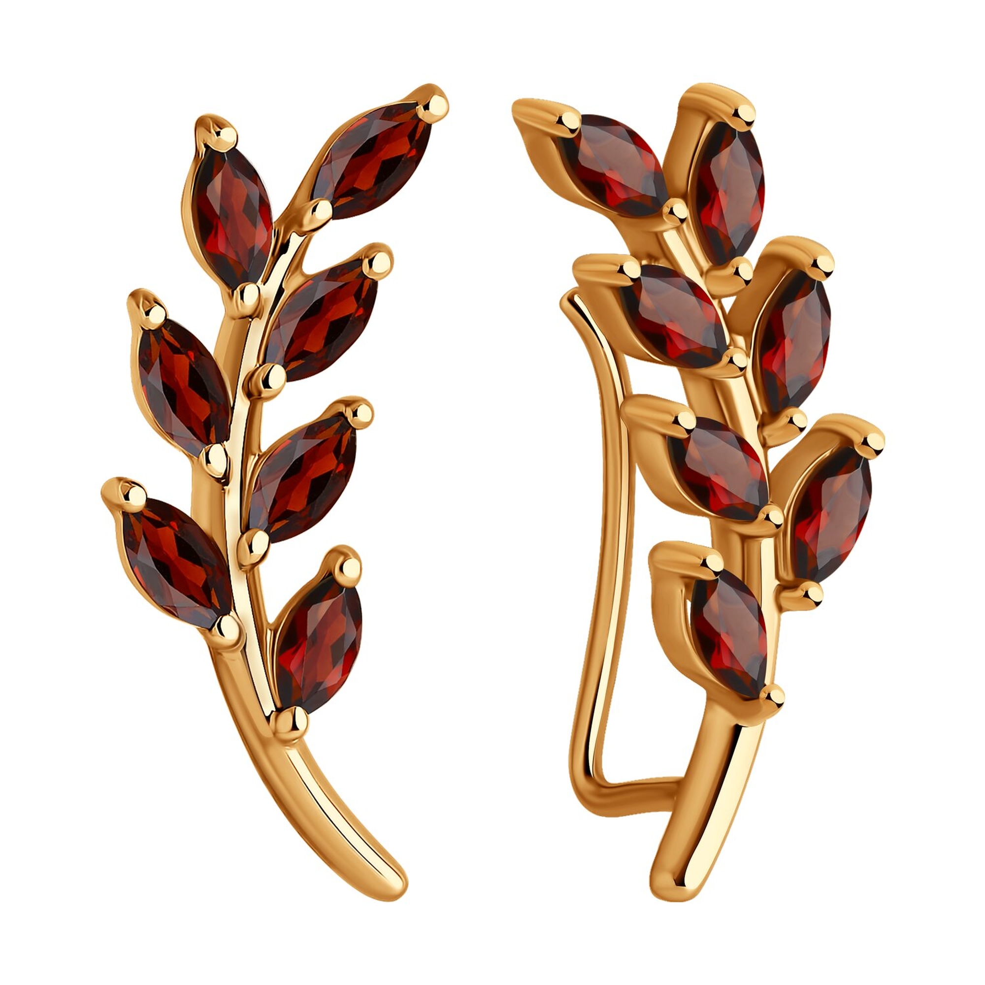 Серьги зажимы 51-320-02473-1