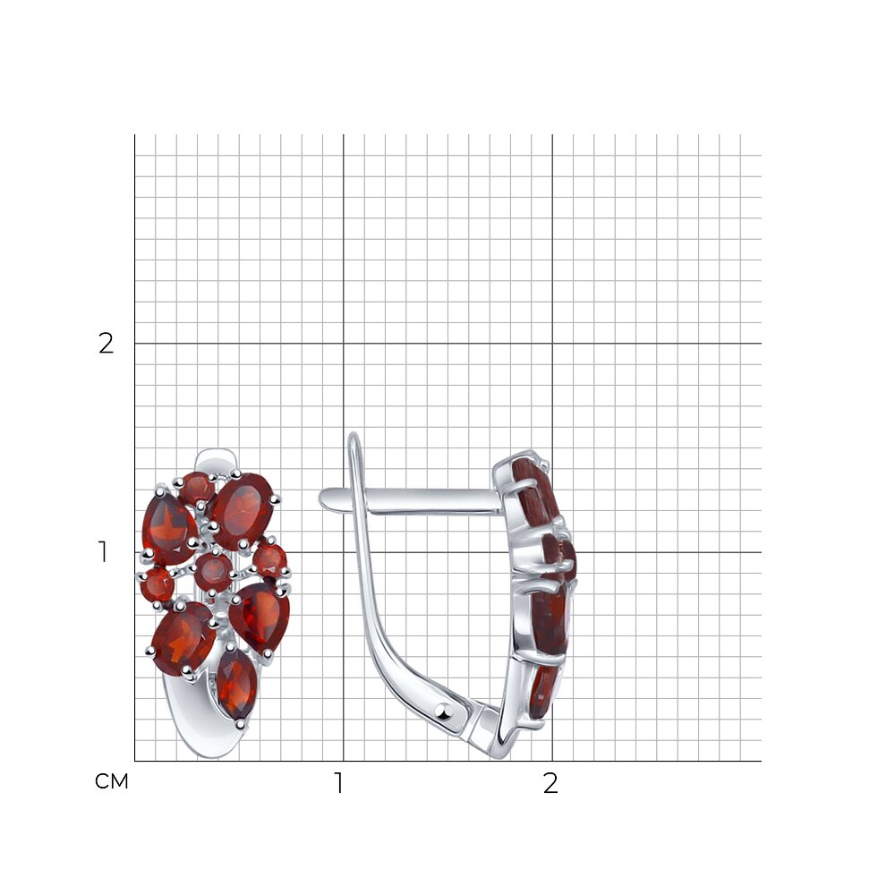Серьги 92021248