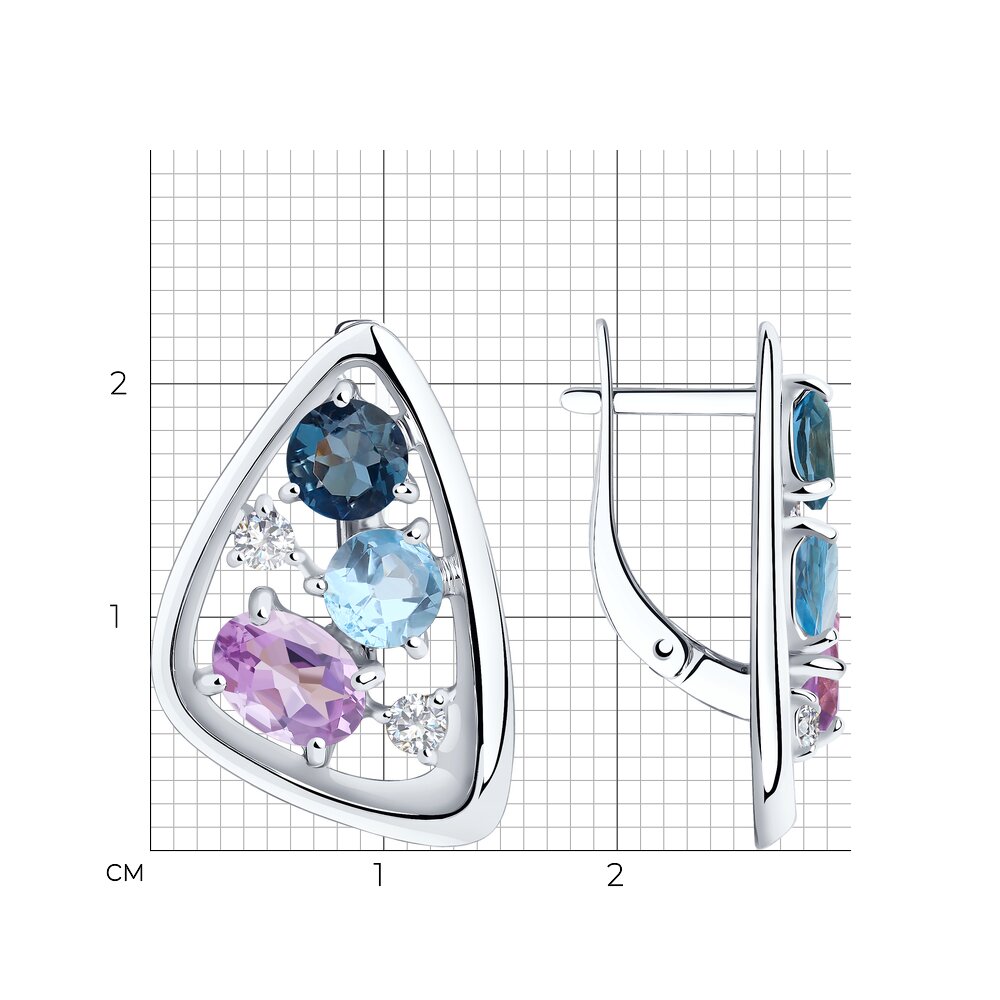 Серьги 94-320-00658-1