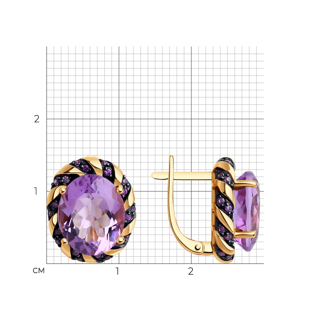 Серьги 728502