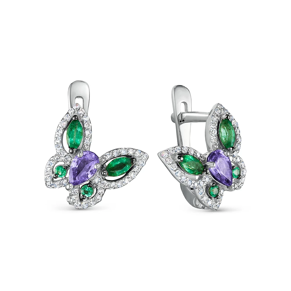 Серьги 22003-256-205-00