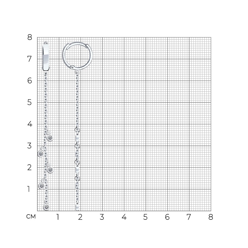 Серьги 94025787