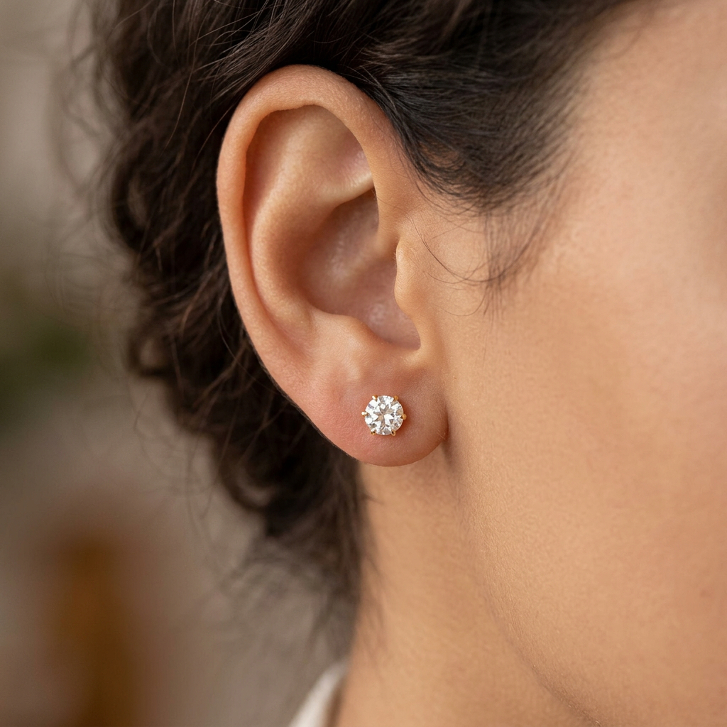 Серьги пусеты 728318