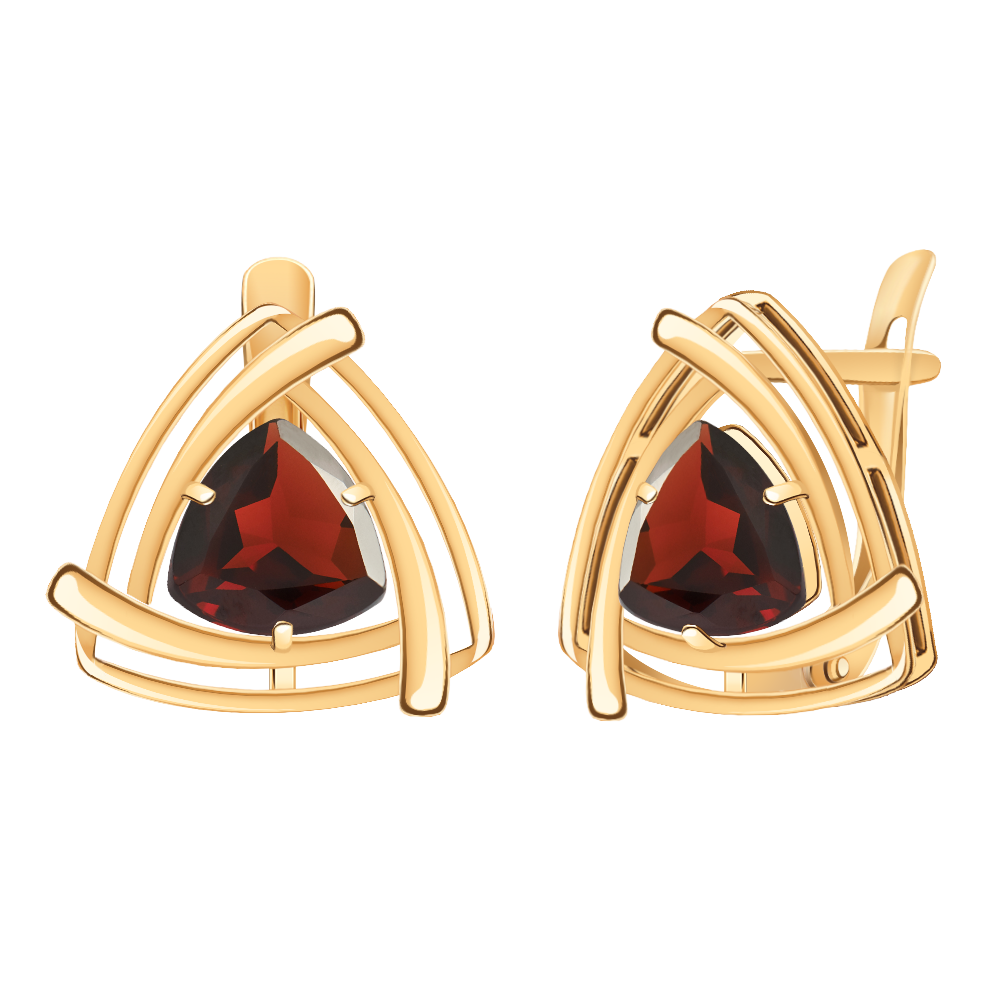 Серьги 90017с-Гр