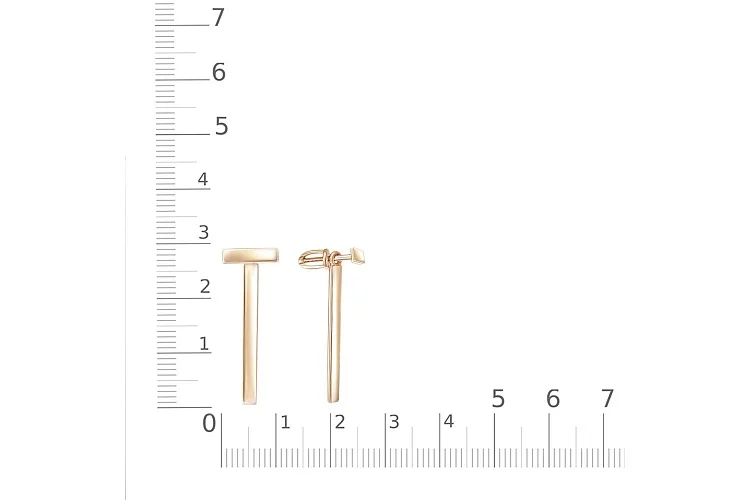 Серьги пусеты 096026_07_01_000_0000