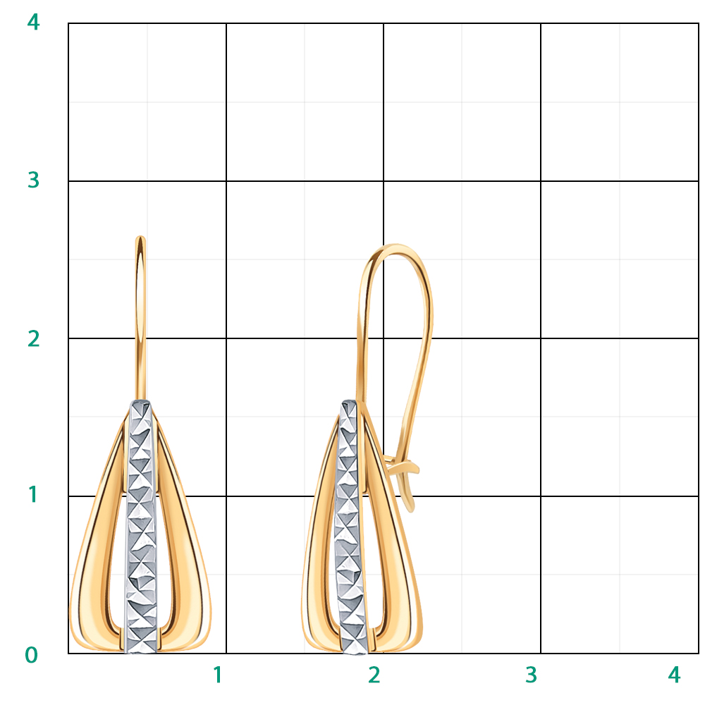 Серьги 21334а