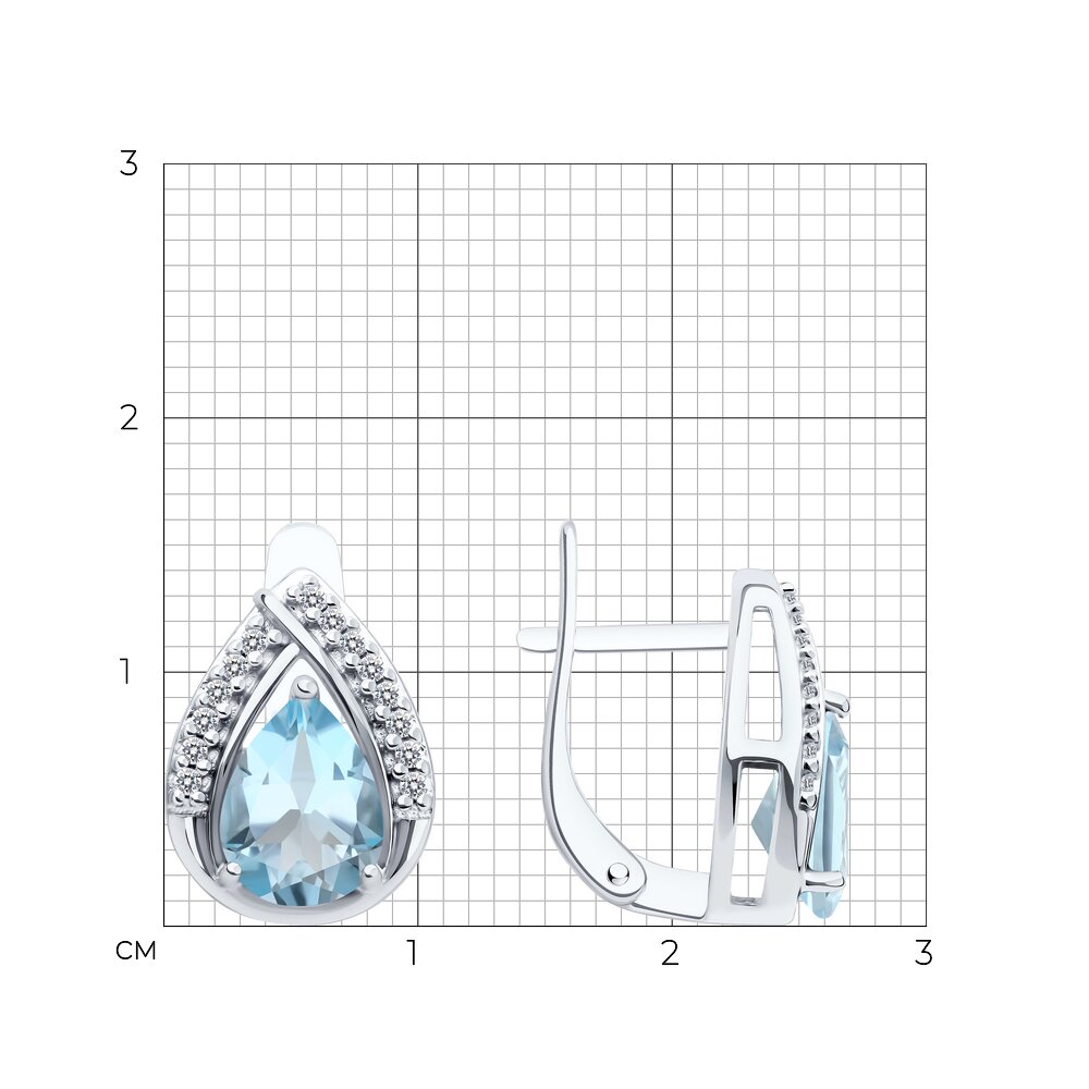 Серьги 92023141