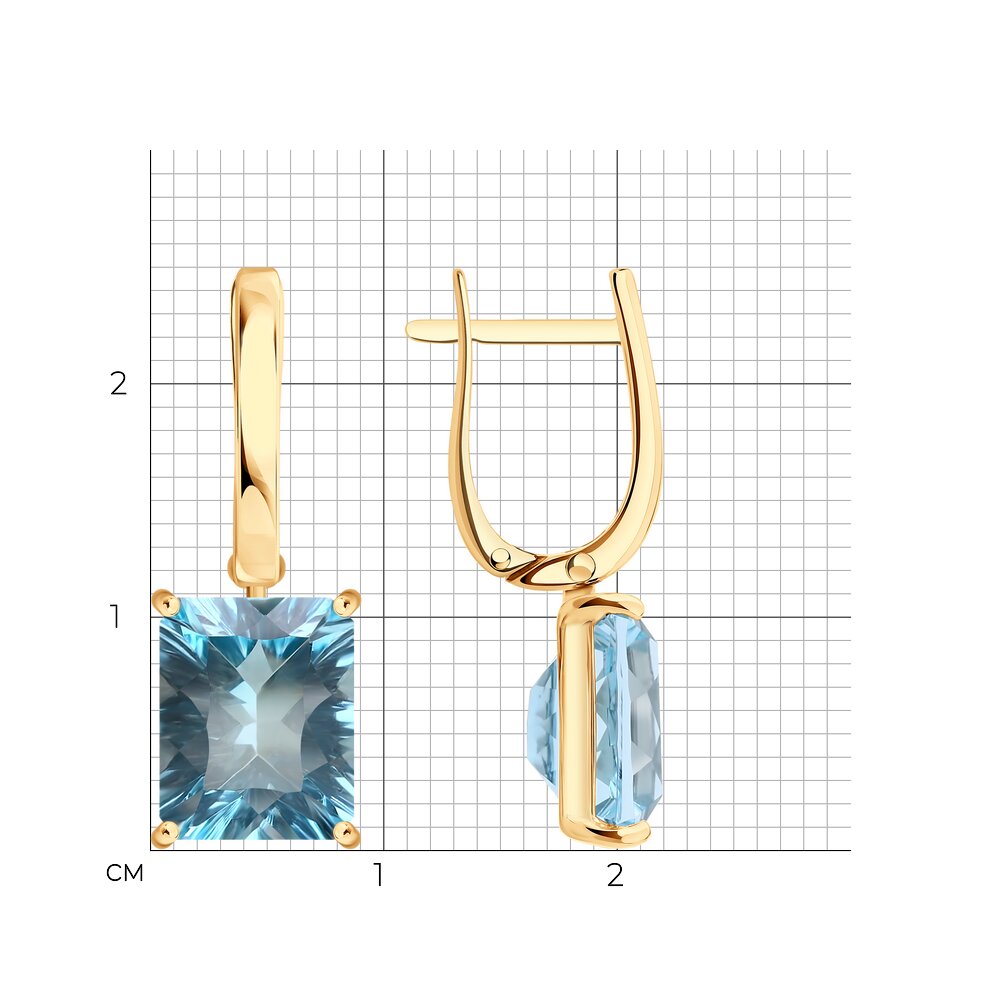 Серьги 729457