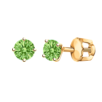 Серьги пусеты 2897sw10