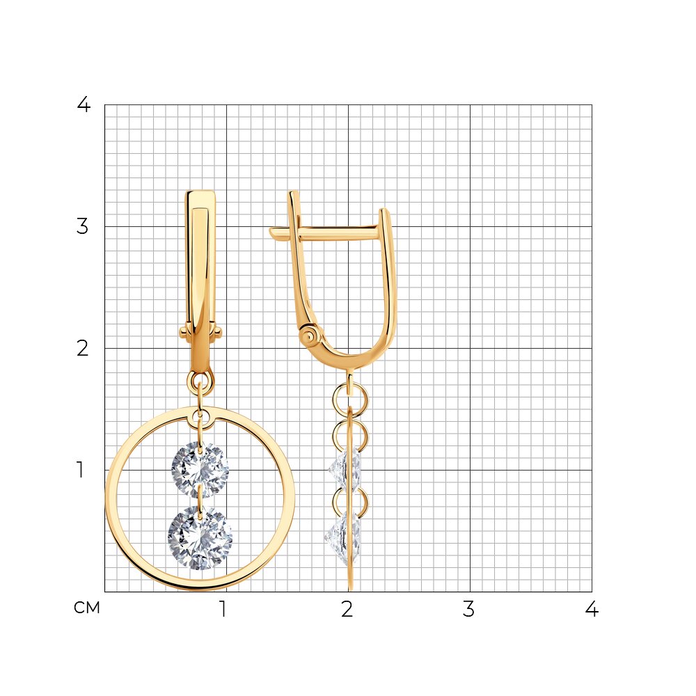 Серьги 0200543