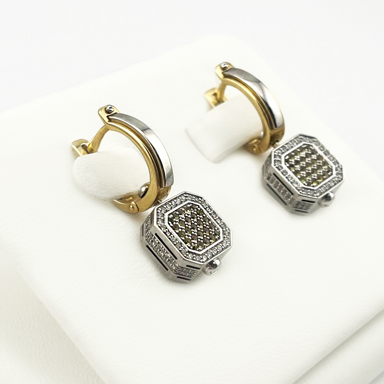 Серьги 5-4552-106-2Ж-СапШмп