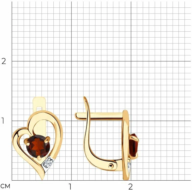 Серьги 51-320-01316-2