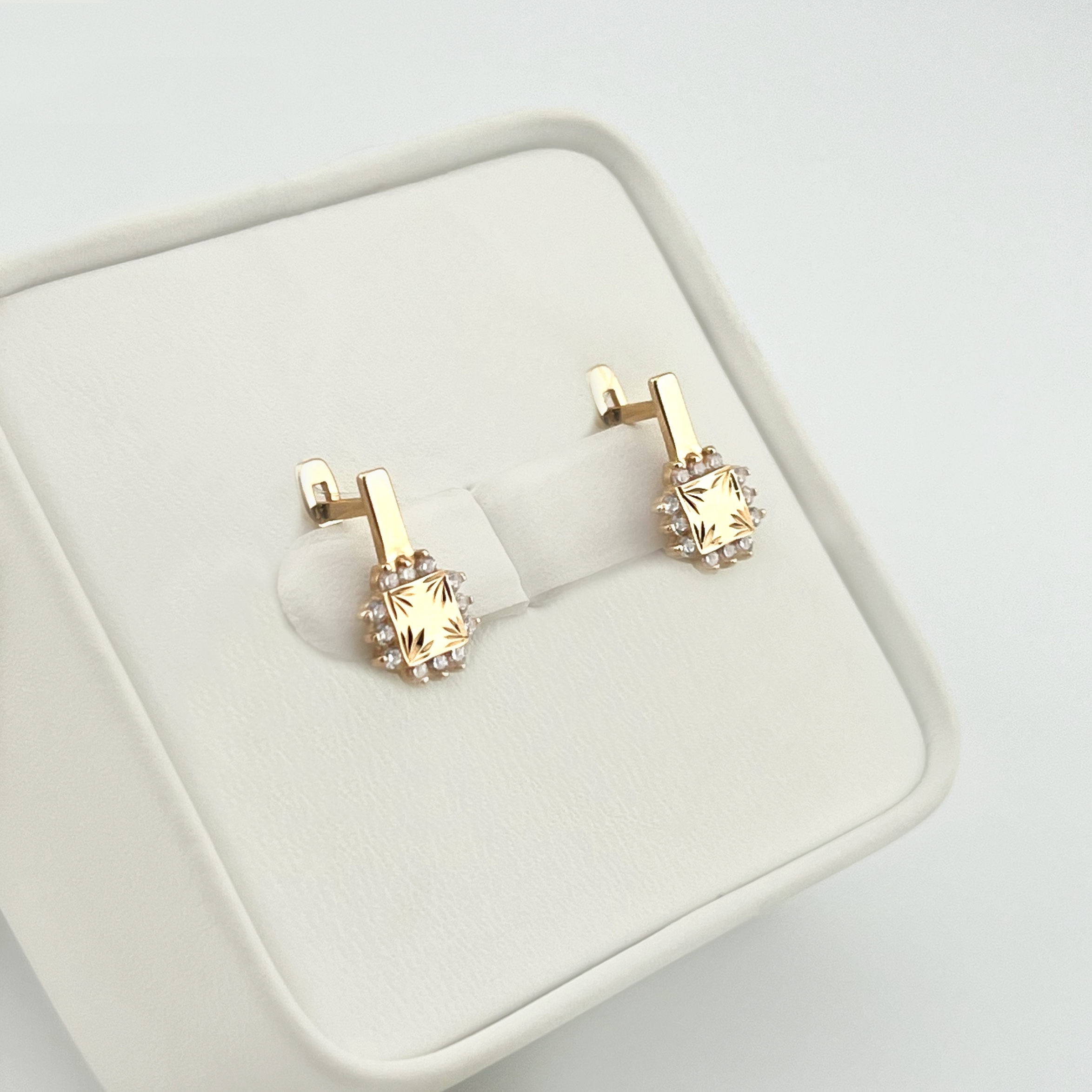 Серьги детские 121454а-10