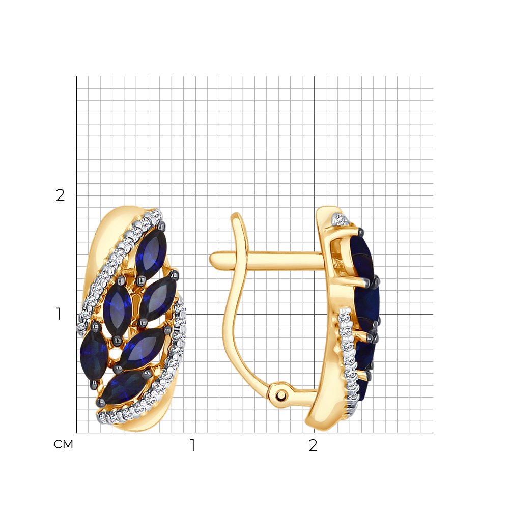 Серьги 725663