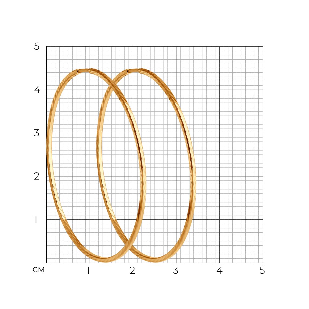 Серьги конго 140069