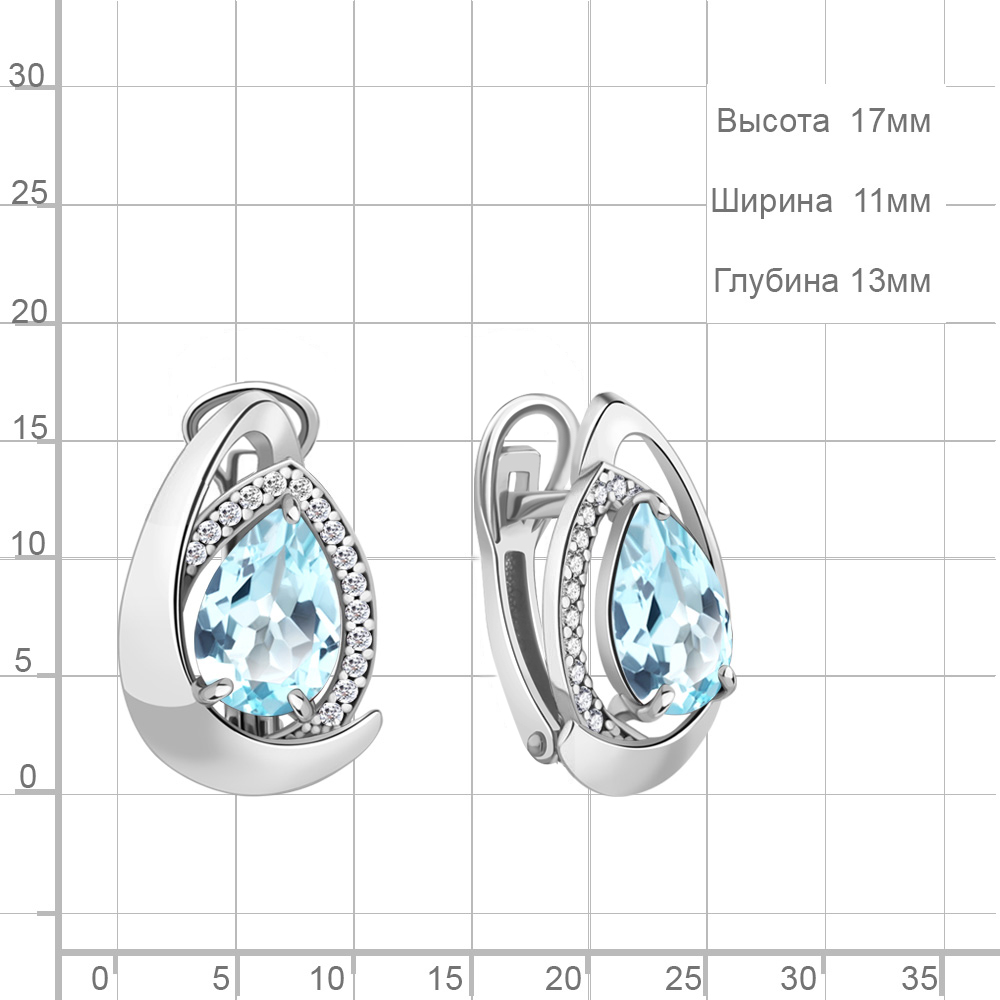 Серьги 4480002А.5