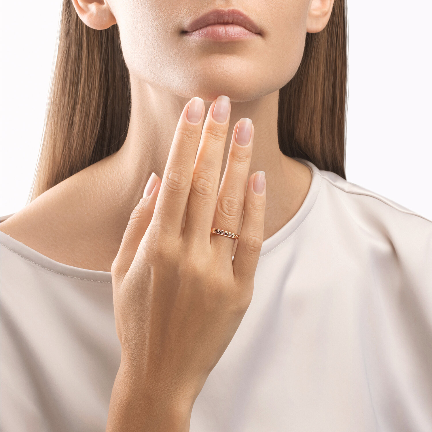 Кольцо 010066 &quot;Спаси и Сохрани&quot;