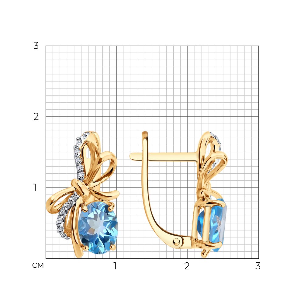 Серьги 729385