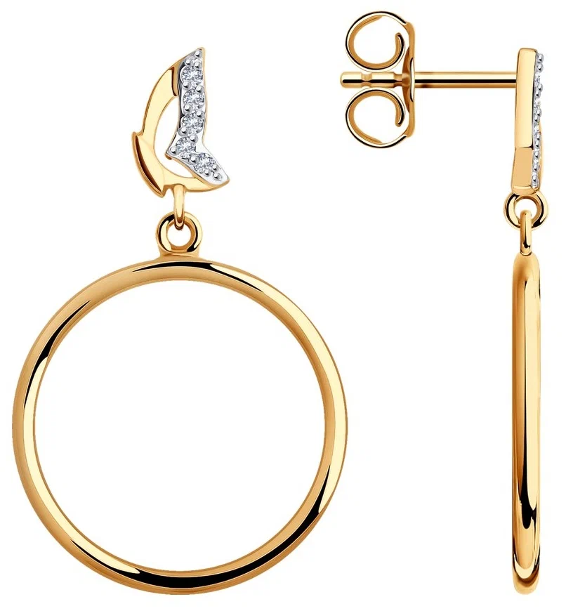 Серьги пусеты 029479