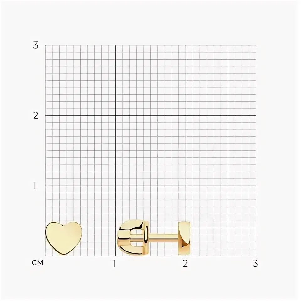 Серьги пусеты 93021042