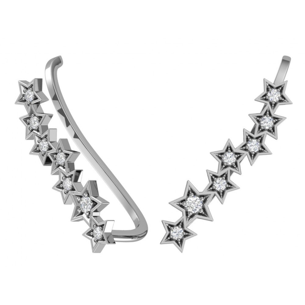 Серьги каффы А2101220-00775