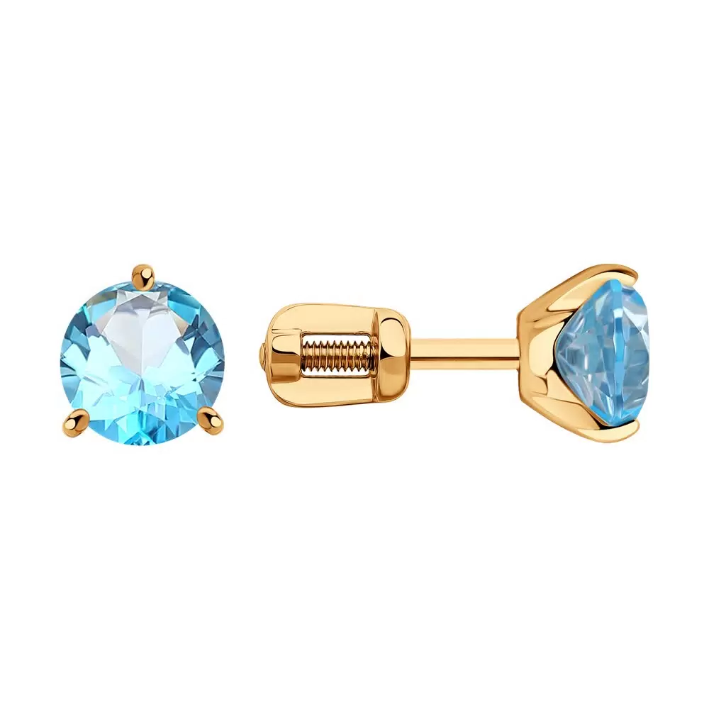 Серьги пусеты 31-322-01699-2