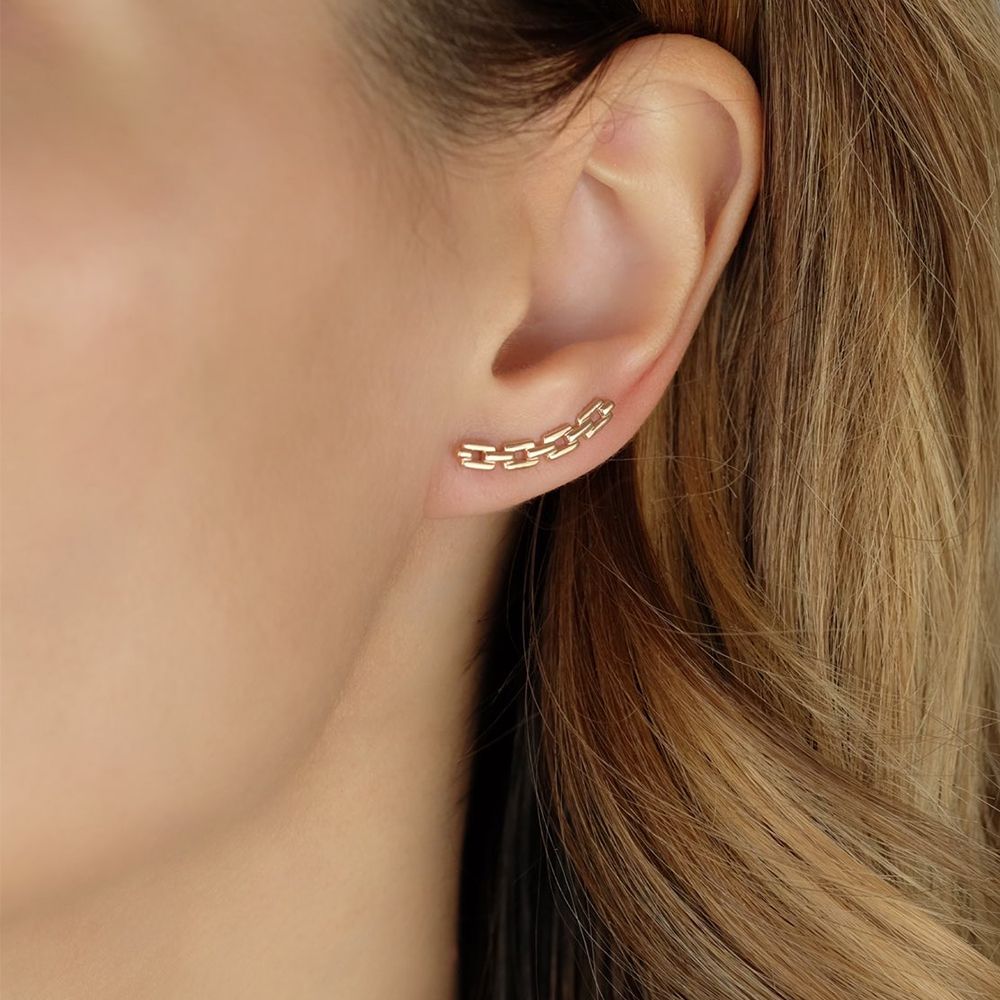 Серьги зажимы 21348