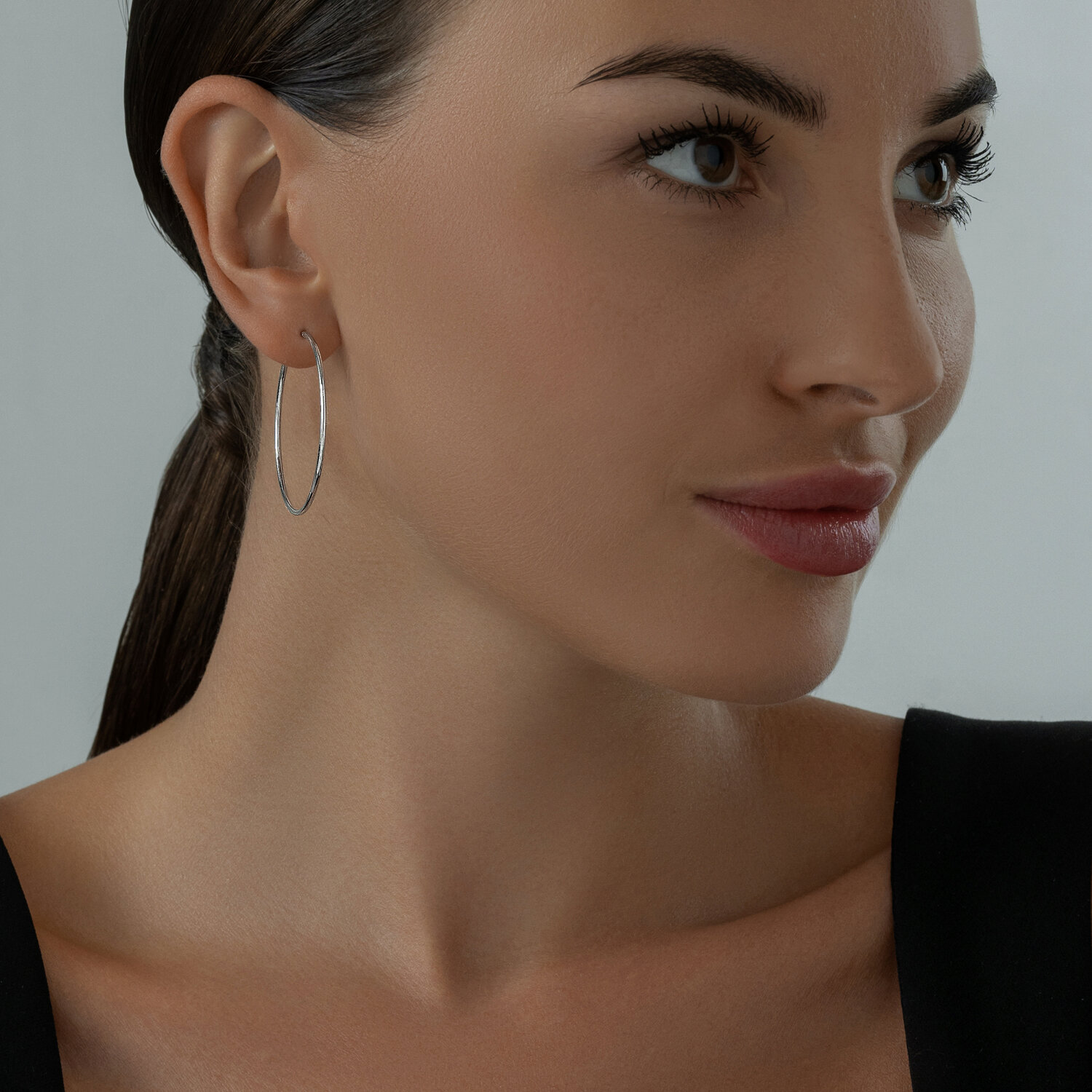 Серьги конго 94140046 d 35мм