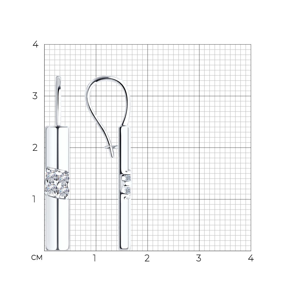 Серьги 94-120-00889-1