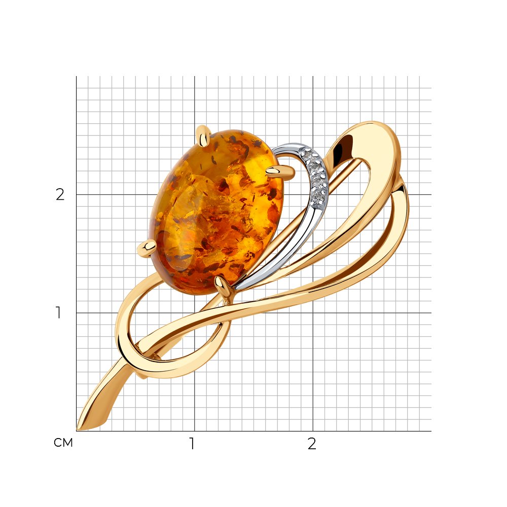 Брошь 51-340-00941-1