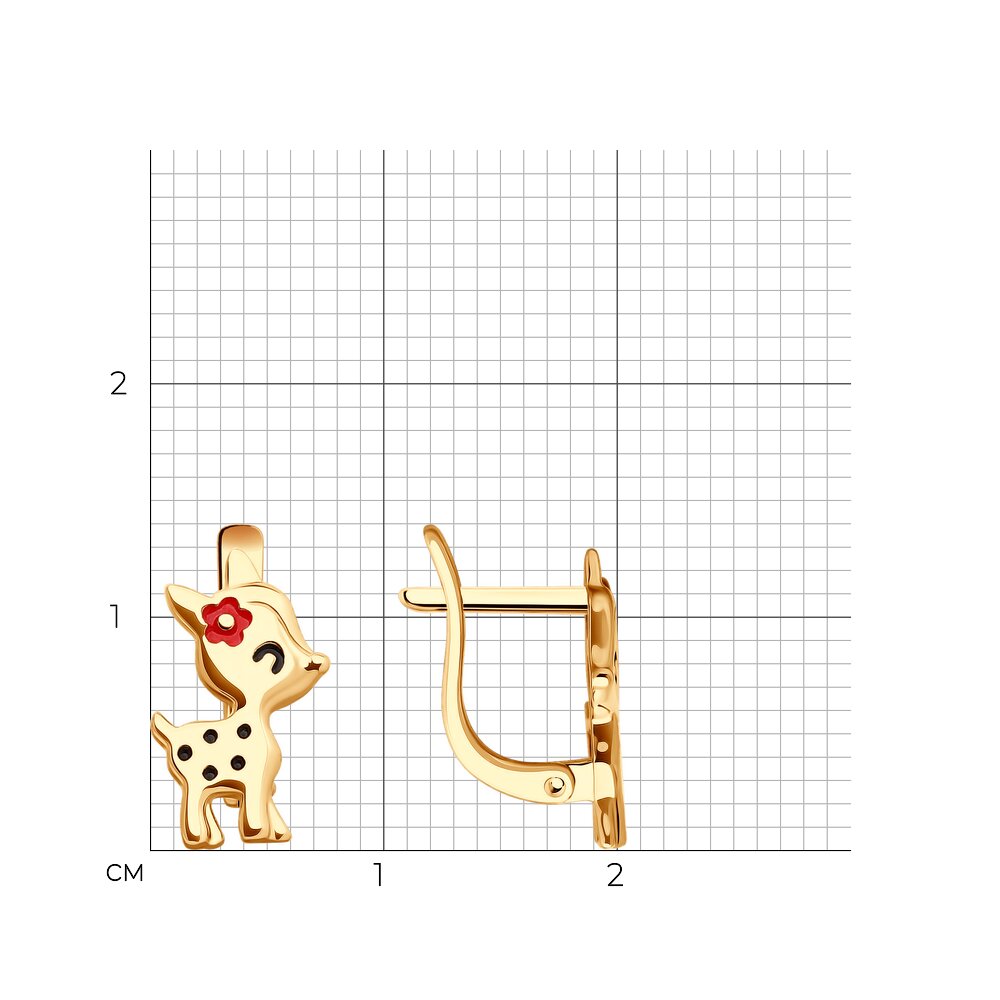 Серьги детские 0200253